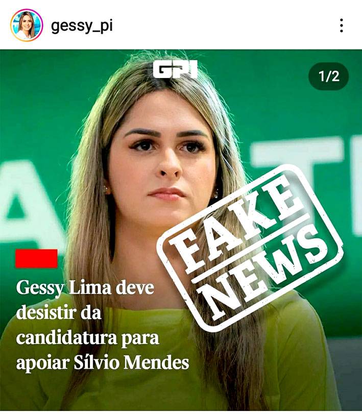 Gessy Lima e Gustavo Henrique dizem que adesão a Sílvio Mendes é fake news